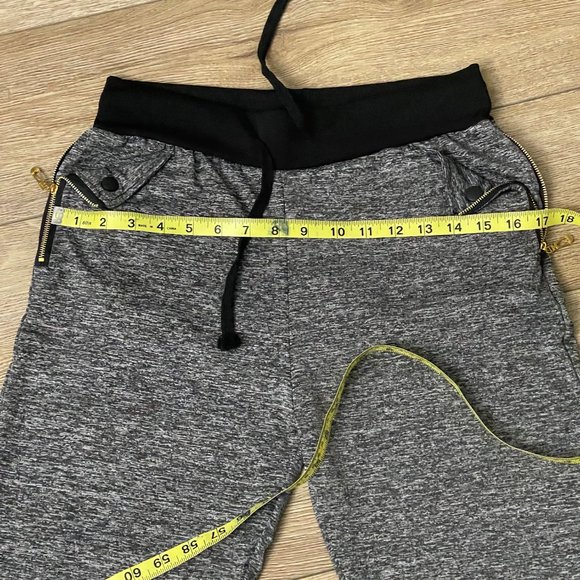 Lycra for Women Size L/XL Gray, side pockets with zipper and snap, elastic waist - Picture 10 of 10